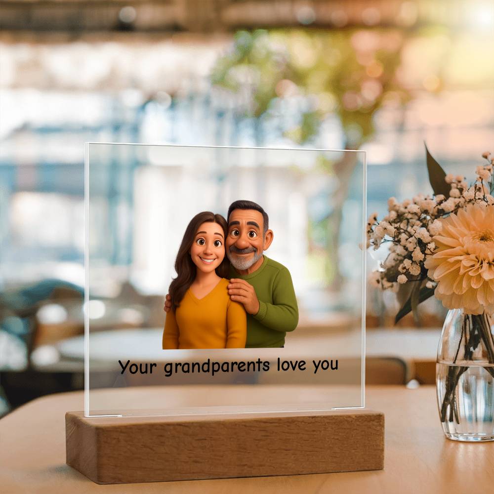 Personalized Pixar Photo Acrylic Light