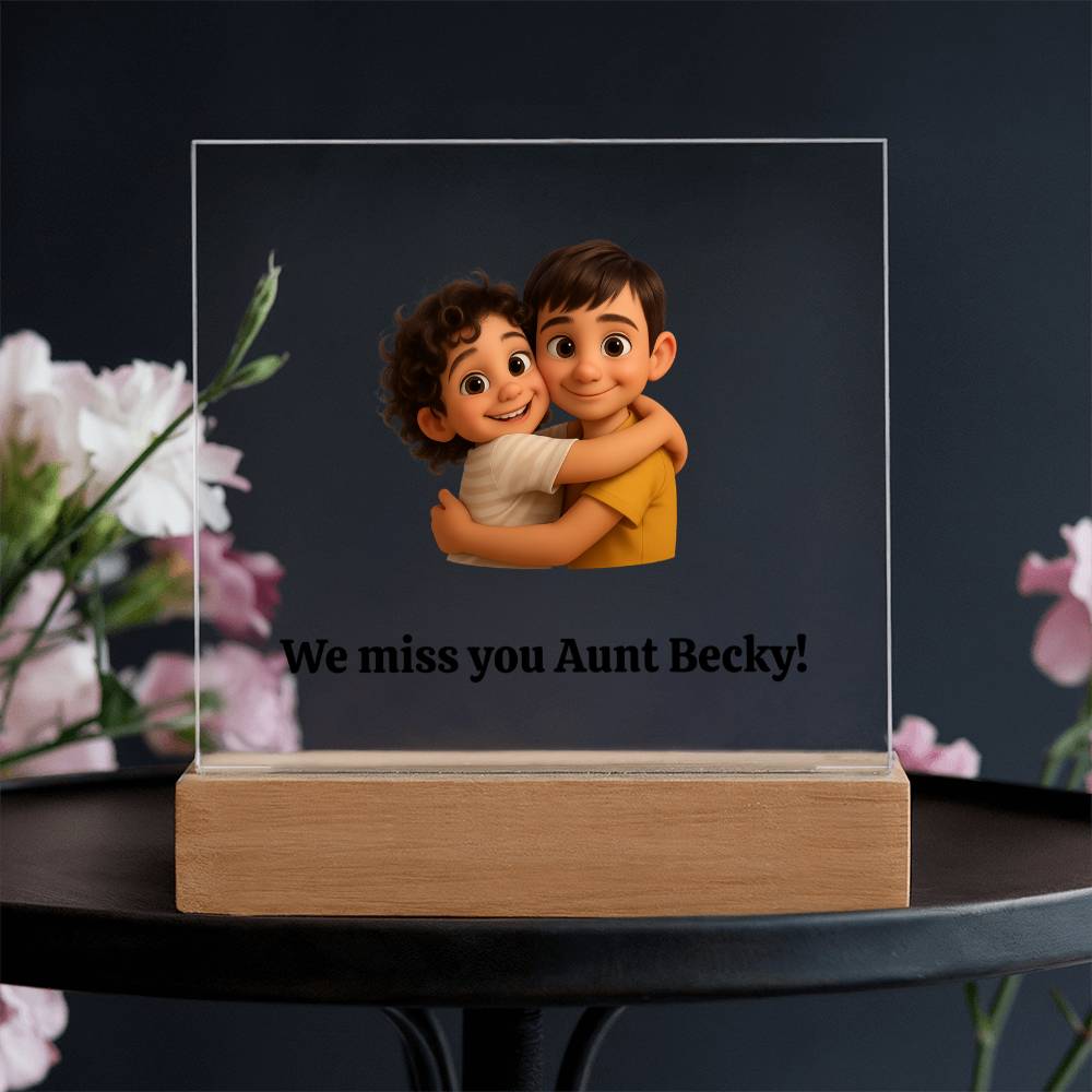Personalized Pixar Photo Acrylic Light