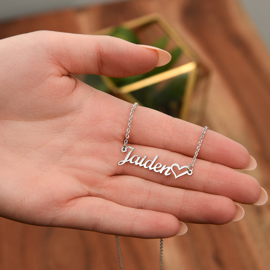 Personalized name necklace