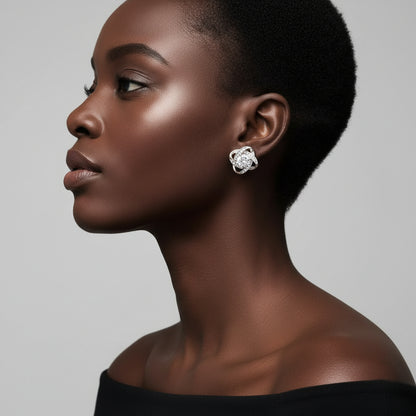 Love Knot Stud Earrings