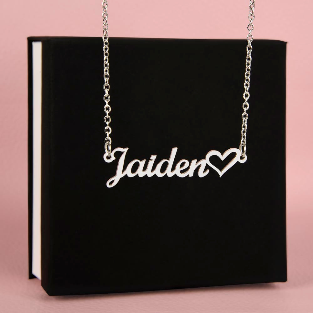 Personalized name necklace