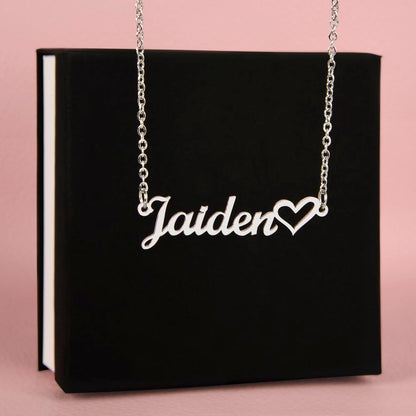 Personalized name necklace