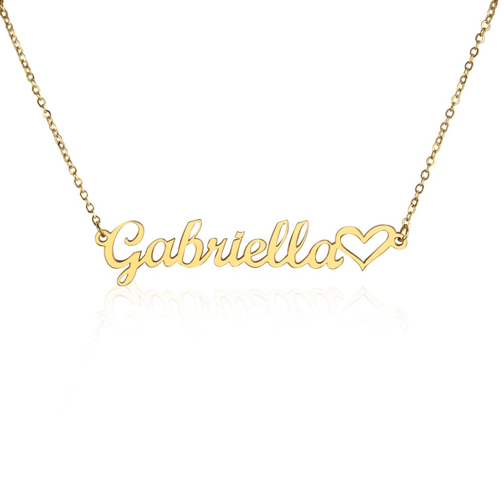 Personalized name necklace
