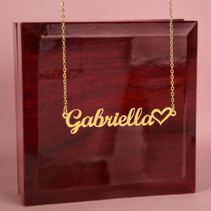 Personalized name necklace