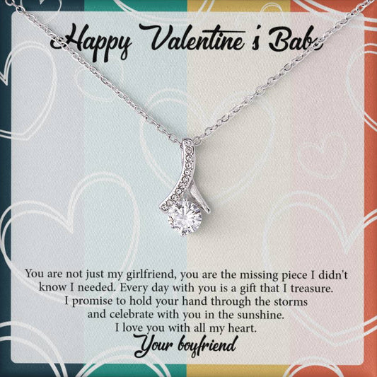 The "Designed by You" Girlfriend Necklace – The Missing Piece